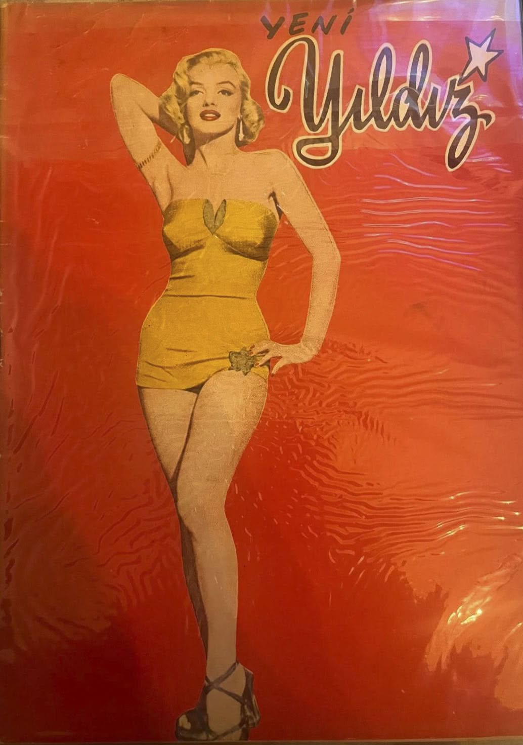 YENI YILDIZ magazine side cover   1955