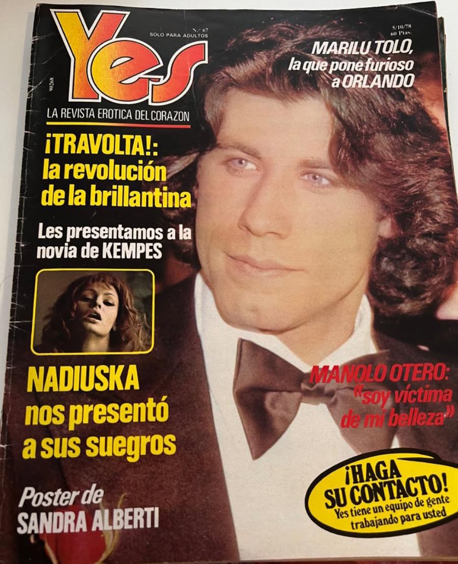 YES magazine side cover Issue 67 5 October 1978
