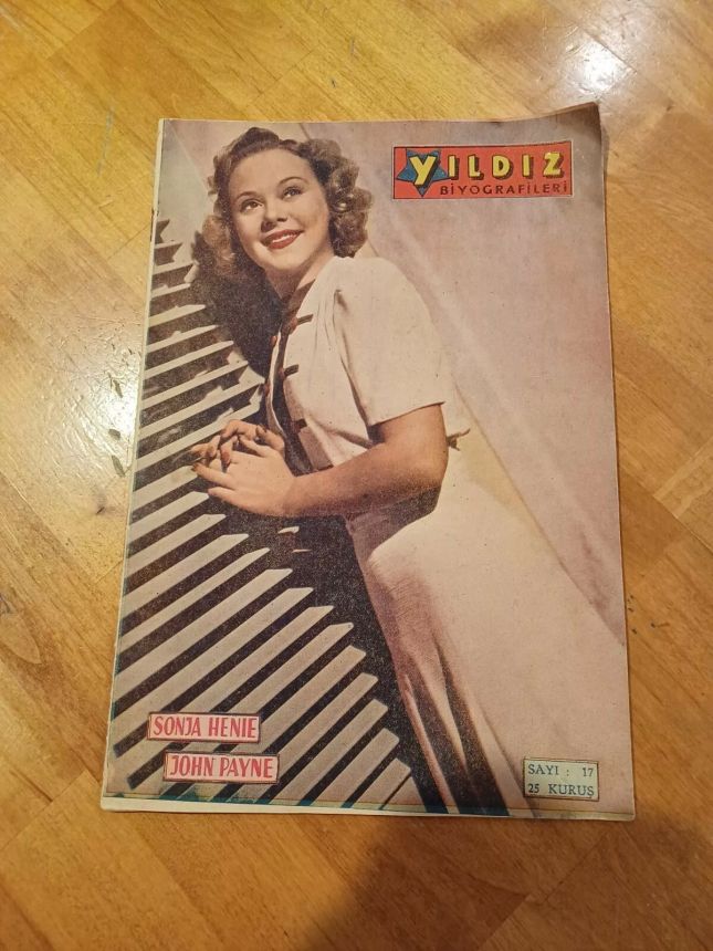 YILDIZ BIYOGRAFILERI magazine side cover Issue 17   1944