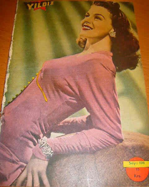 YILDIZ magazine side cover Issue 106  1943