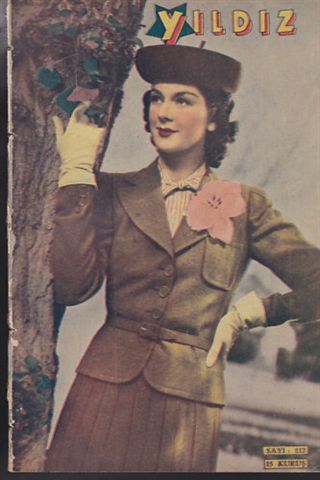 YILDIZ magazine side cover Issue 112  1943