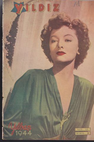 YILDIZ magazine side cover Issue 118  1944