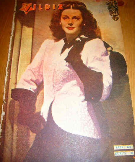 YILDIZ magazine side cover Issue 122  1944