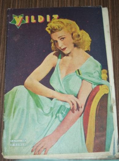 YILDIZ magazine side cover Issue 126  1944