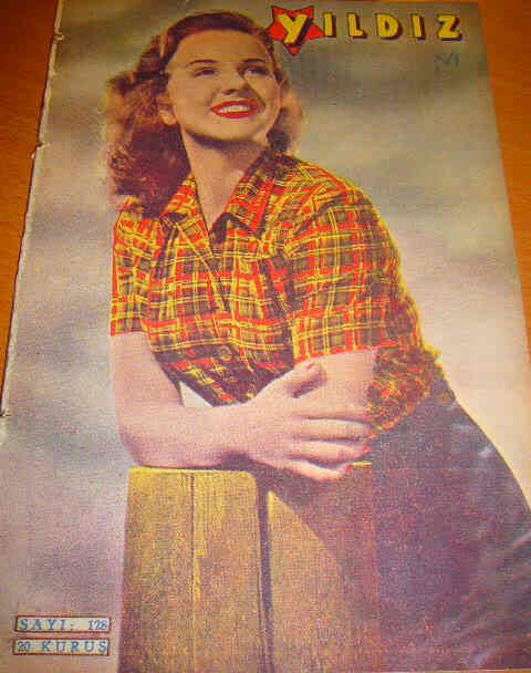 YILDIZ magazine side cover Issue 128  1944