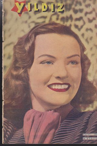 YILDIZ magazine side cover Issue 129  1944