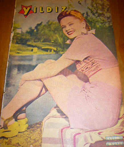 YILDIZ magazine side cover Issue 131  1944