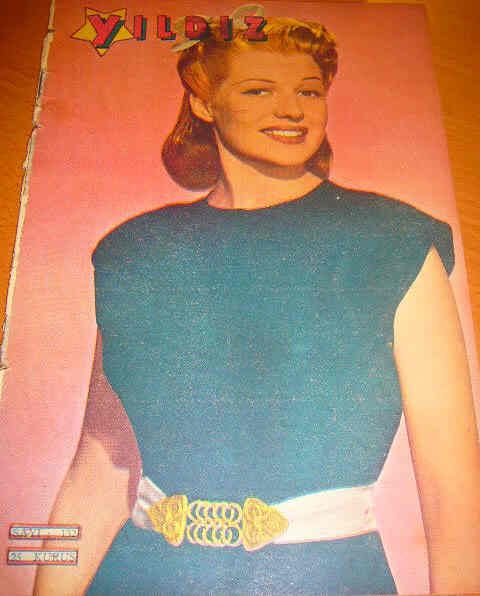 YILDIZ magazine side cover Issue 132  1944
