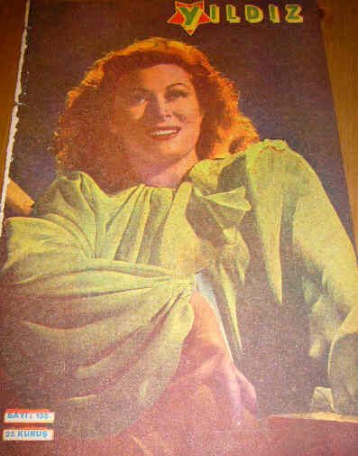 YILDIZ magazine side cover Issue 135  1944