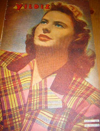 YILDIZ magazine side cover Issue 172  1946