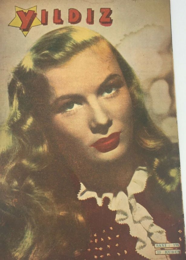 YILDIZ magazine side cover Issue 175  1946