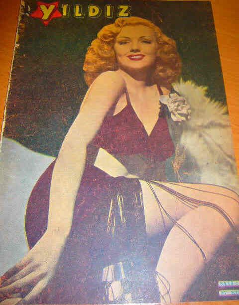 YILDIZ magazine side cover Issue 176  1946