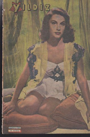 YILDIZ magazine side cover Issue 191  1947