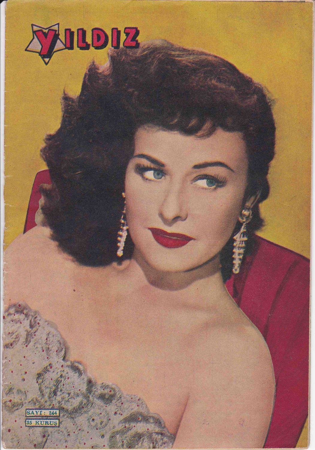 YILDIZ magazine side cover Issue 244 1 July 1949