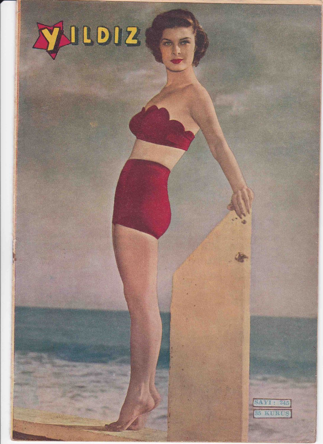YILDIZ magazine side cover Issue 245 15 July 1949