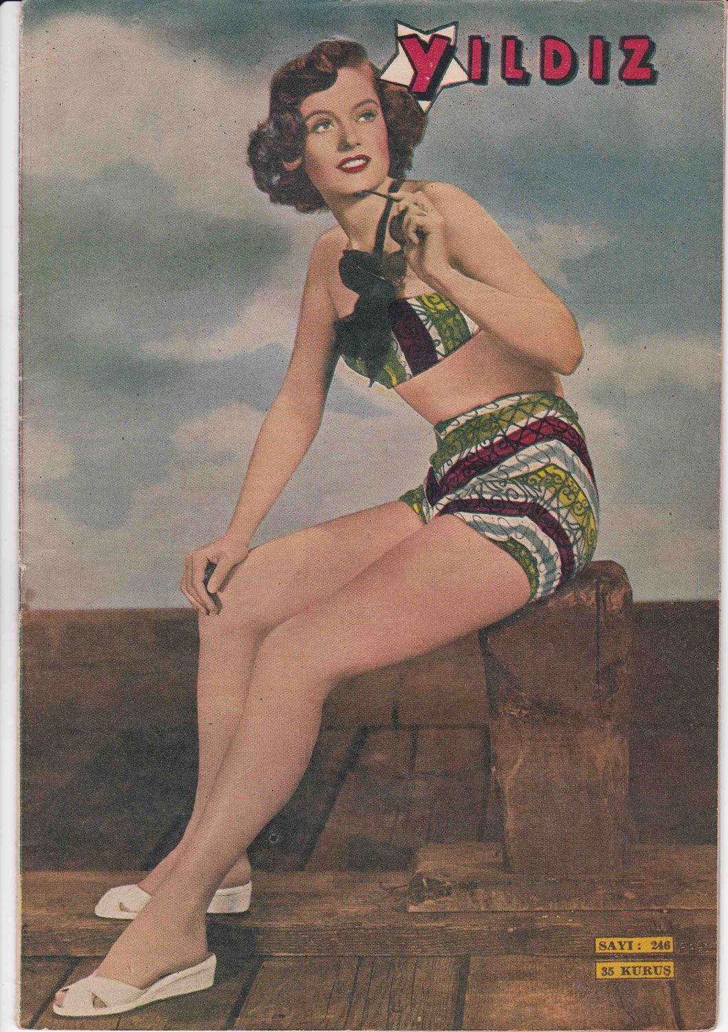 YILDIZ magazine side cover Issue 246 1 August 1949