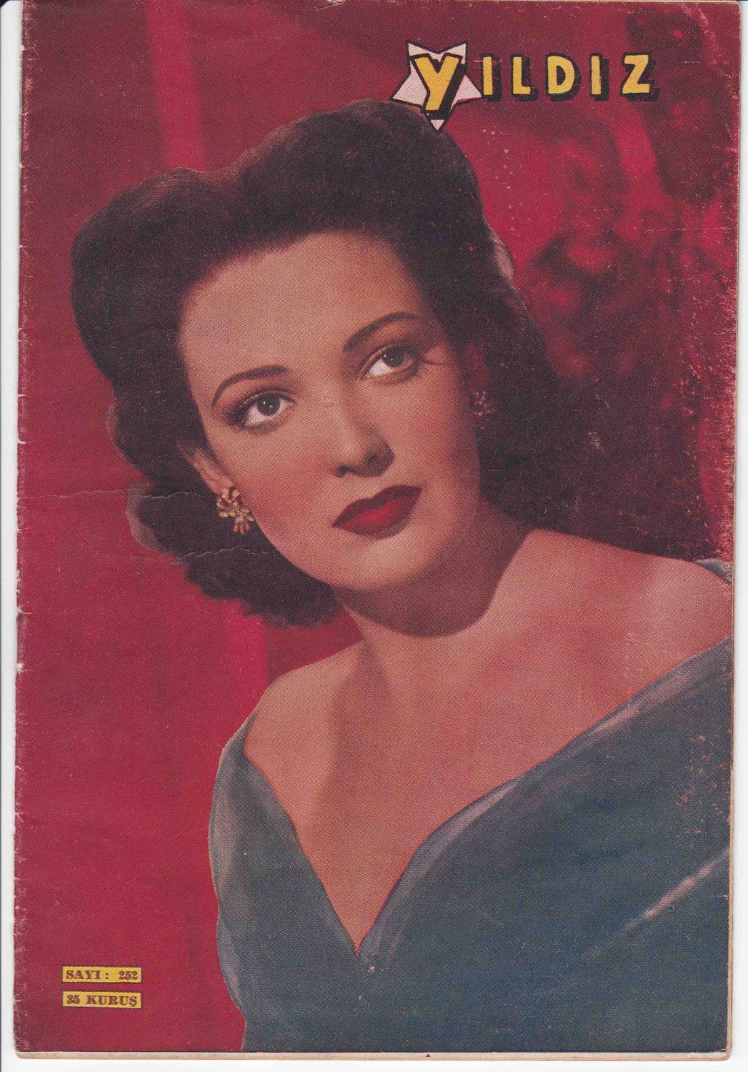 YILDIZ magazine side cover Issue 252 1 November 1949