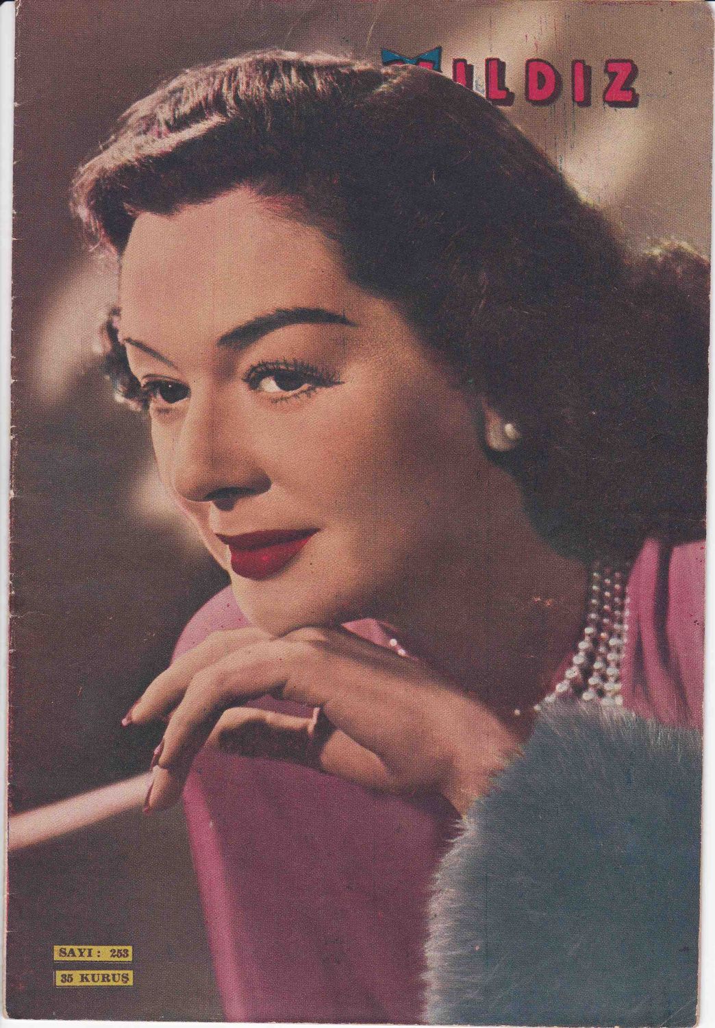 YILDIZ magazine side cover Issue 253 15 November 1949