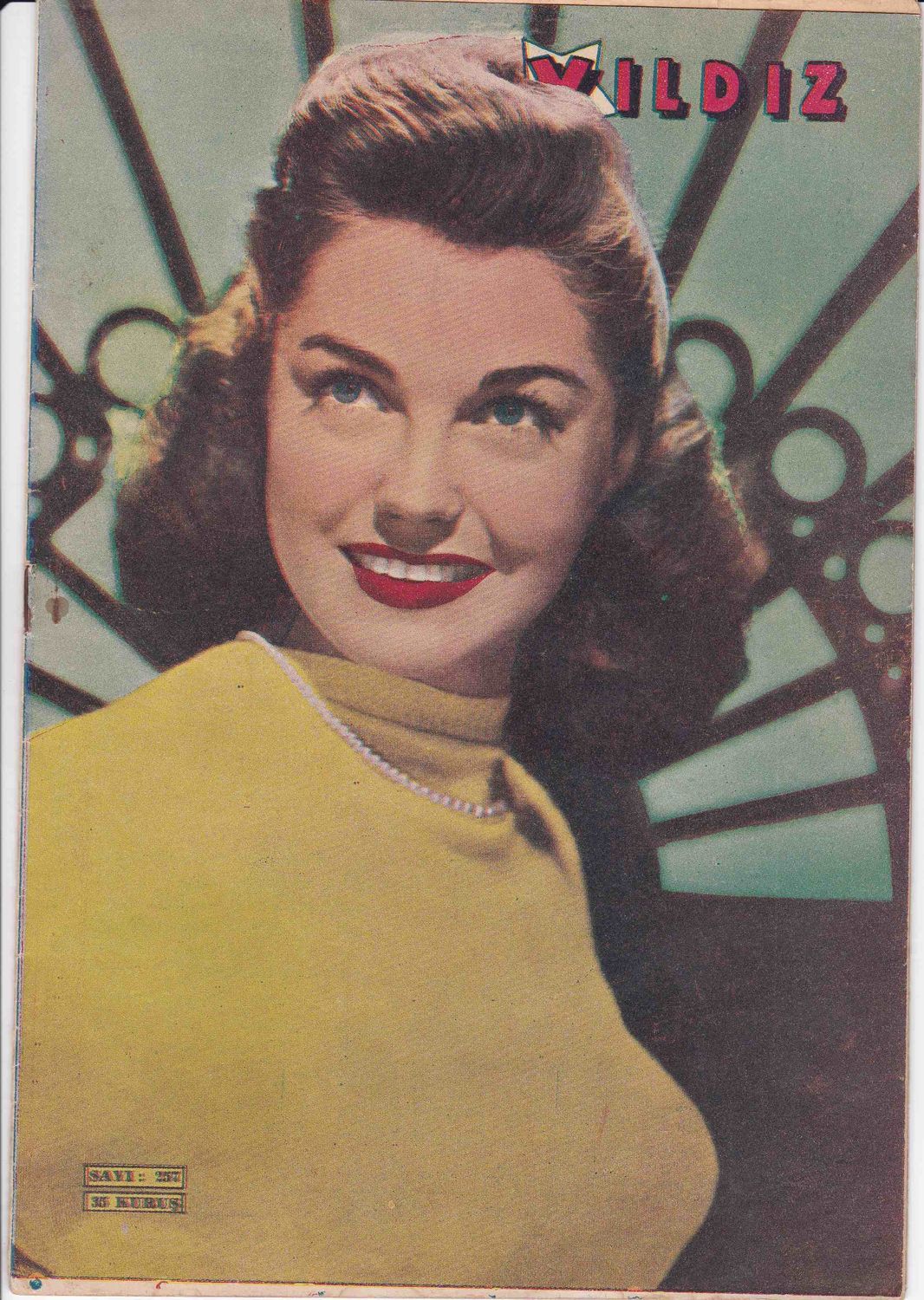 YILDIZ magazine side cover Issue 257 15 January 1950