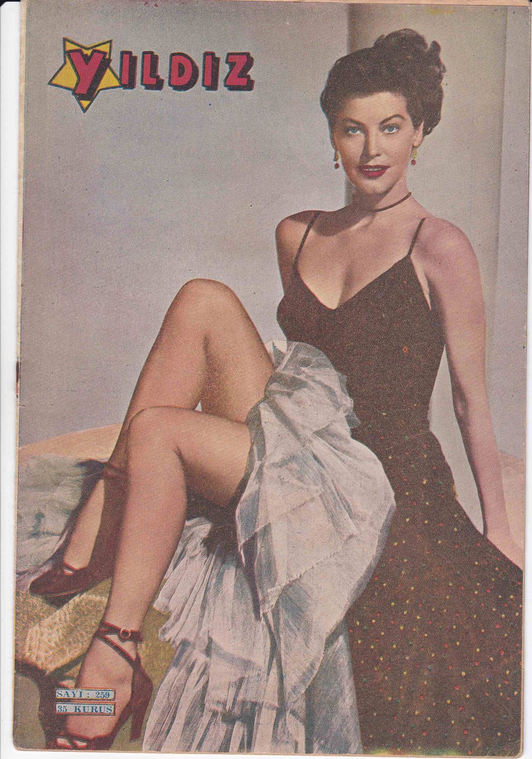 YILDIZ magazine side cover Issue 259 15 February 1950