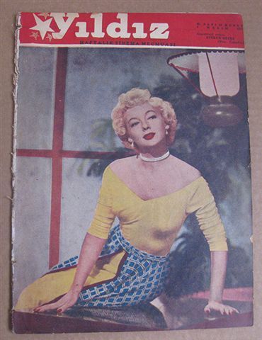 YILDIZ magazine side cover 3 November 1951