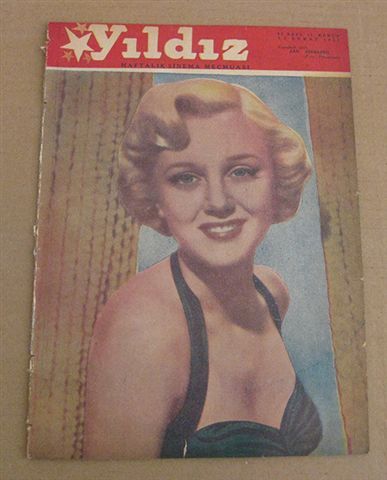 YILDIZ magazine side cover 23 February 1952