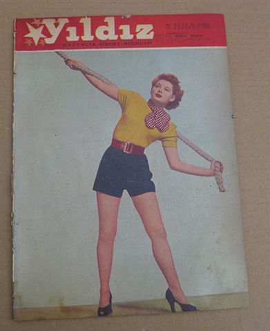 YILDIZ magazine side cover 16 August 1952