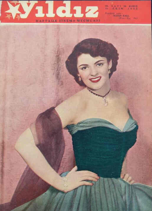 YILDIZ magazine side cover 11 October 1952