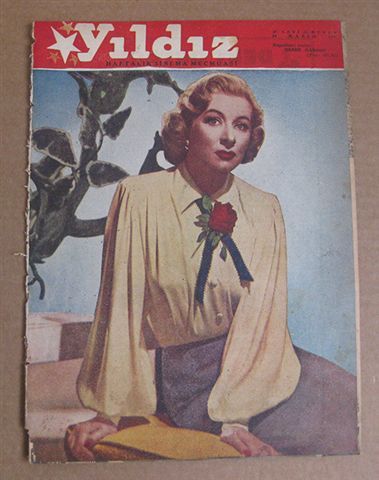 YILDIZ magazine side cover 24 November 1952