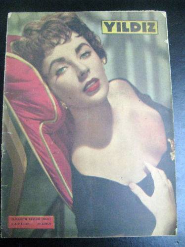 YILDIZ magazine side cover  1954