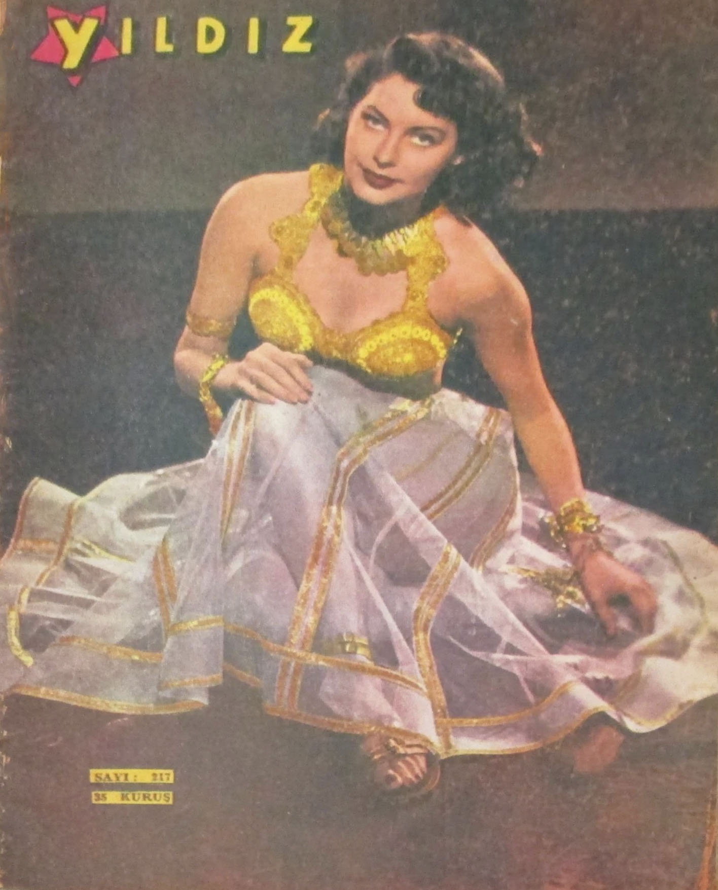 YILDIZ magazine side cover Issue 217  May 1948