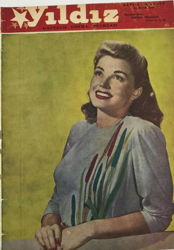 YILDIZ magazine side cover Issue 3 13 January 1951