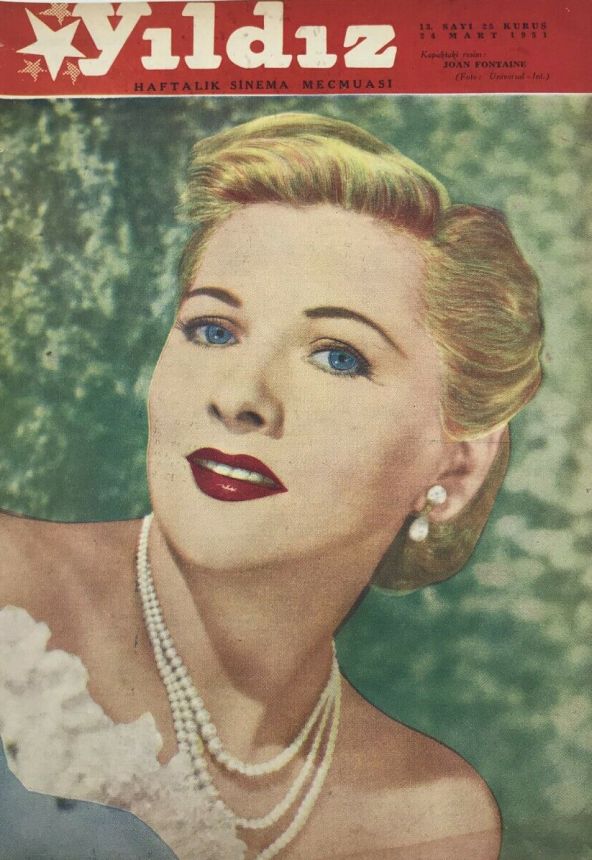 YILDIZ magazine side cover Issue 13 24 March 1951