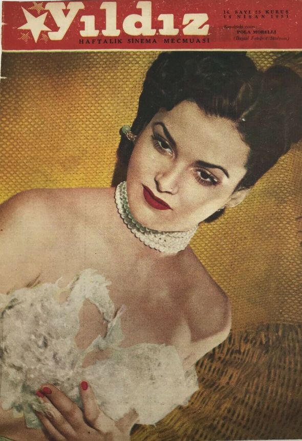 YILDIZ magazine side cover Issue 16 14 April 1951
