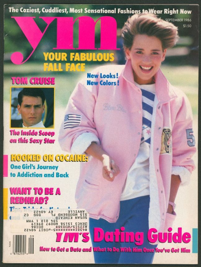 YM  magazine side cover  September 1986