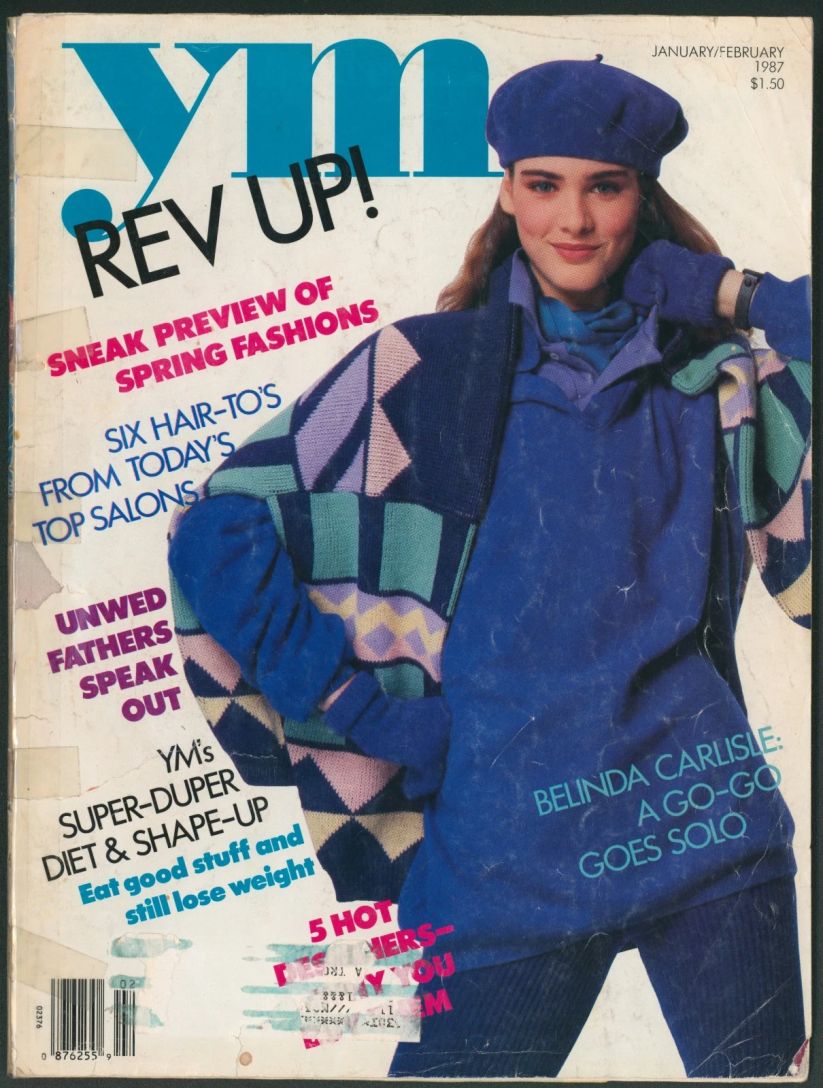 YM  magazine side cover  January/February 1987