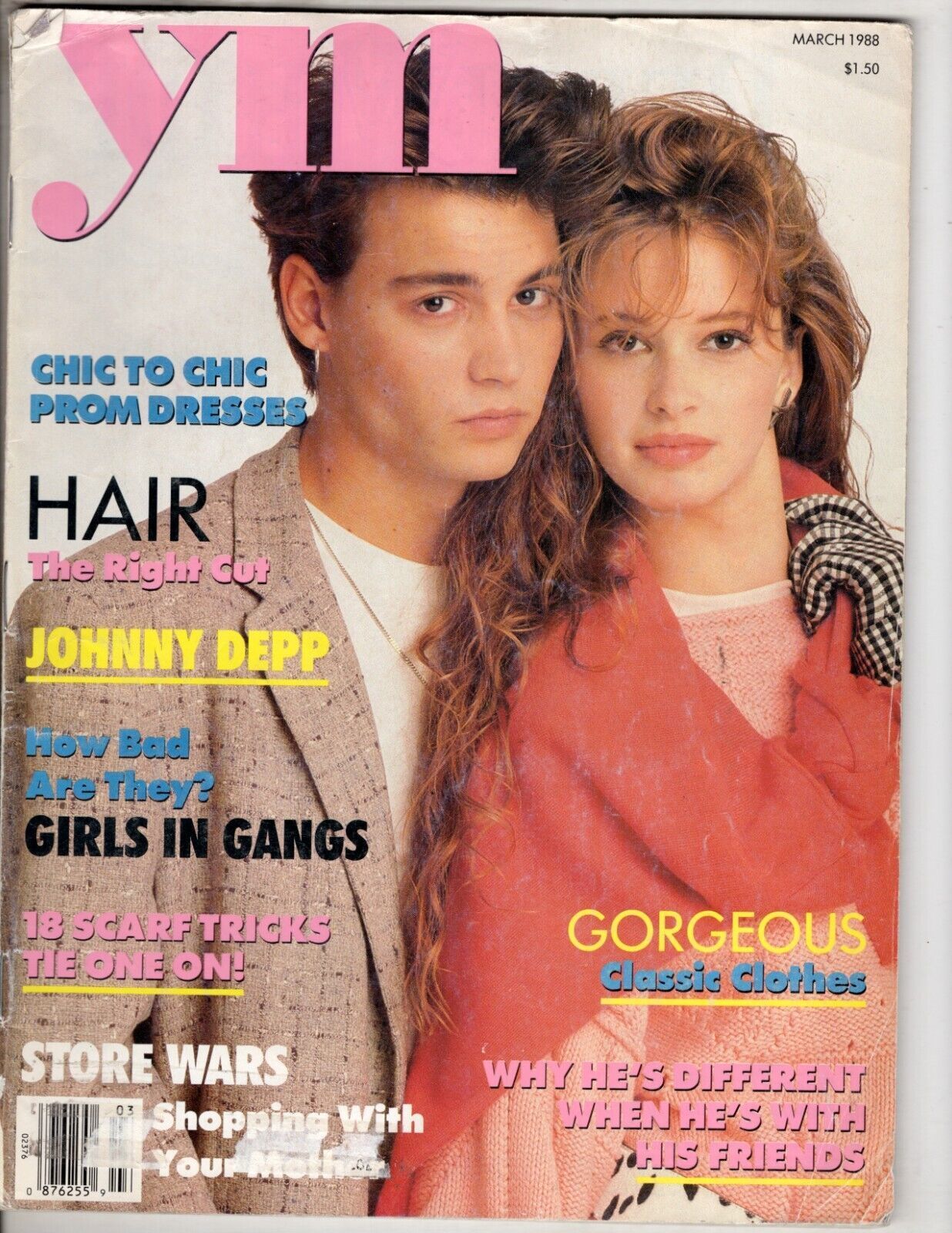 YM  magazine side cover  March 1988