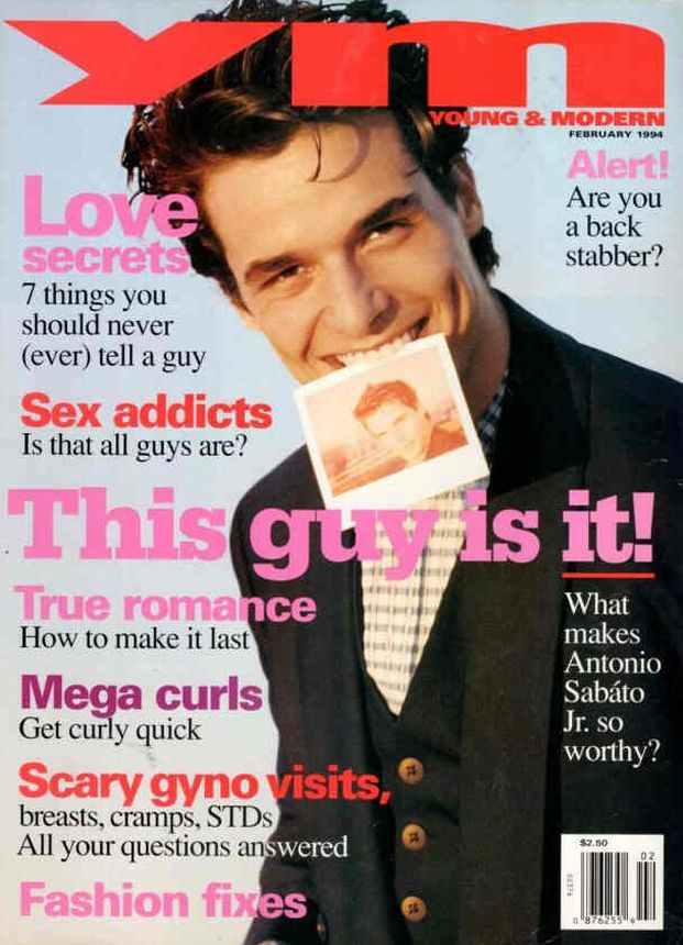 YM  magazine side cover  February 1994