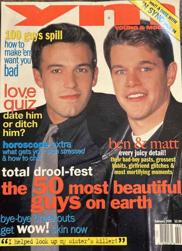 YM  magazine side cover  February 1999