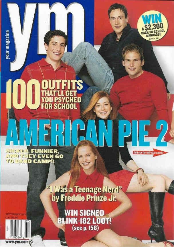 YM  magazine side cover  September 2001