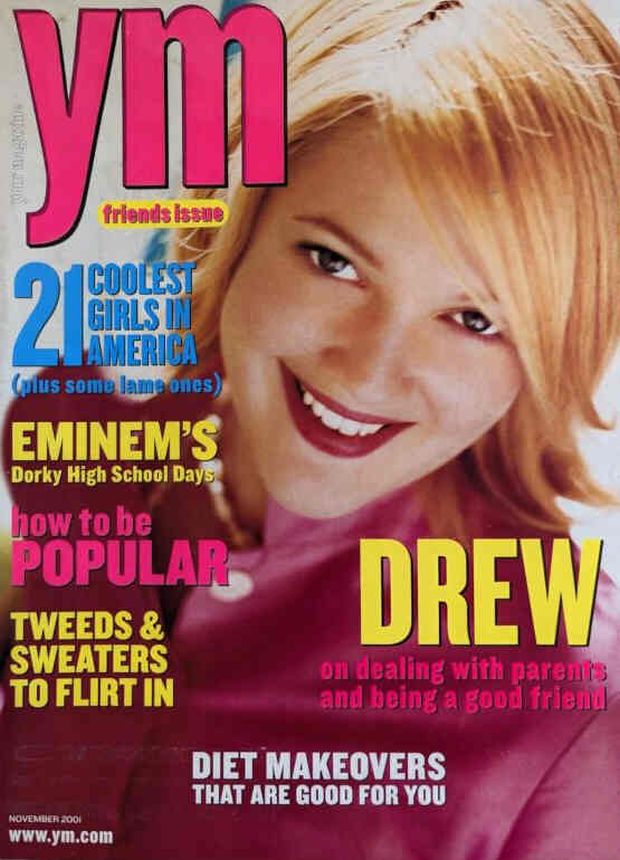 YM  magazine side cover  November 2001