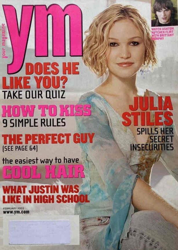 YM  magazine side cover  February 2003