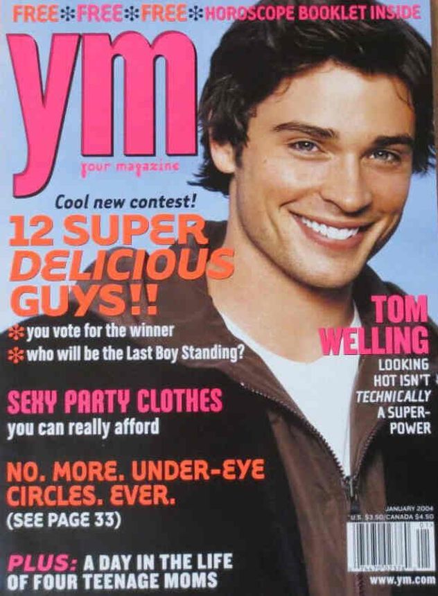 YM  magazine side cover  January 2004