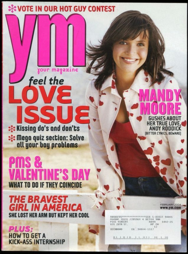 YM  magazine side cover  February 2004