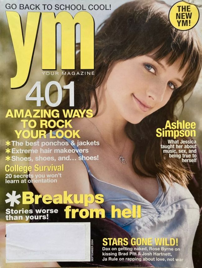 YM  magazine side cover  September 2004