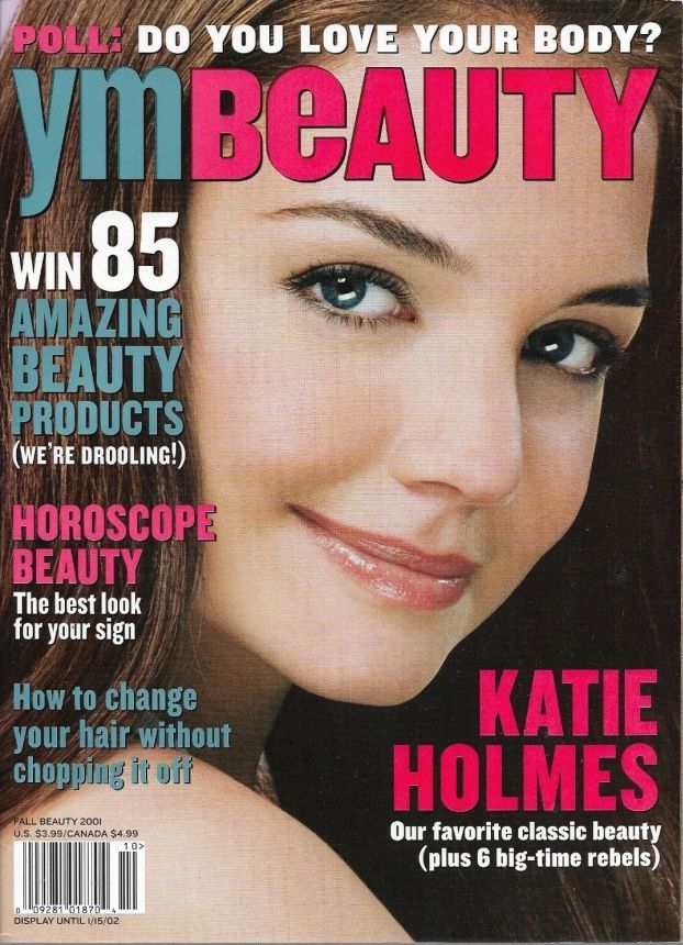 YM BEAUTY magazine side cover Fall 2001