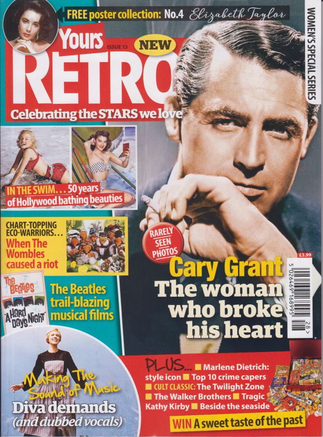 YOURS RETRO magazine side cover Issue 13 13 August 2018