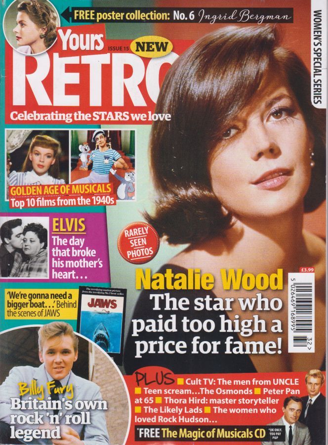 YOURS RETRO magazine side cover Issue 15 27 December 2018