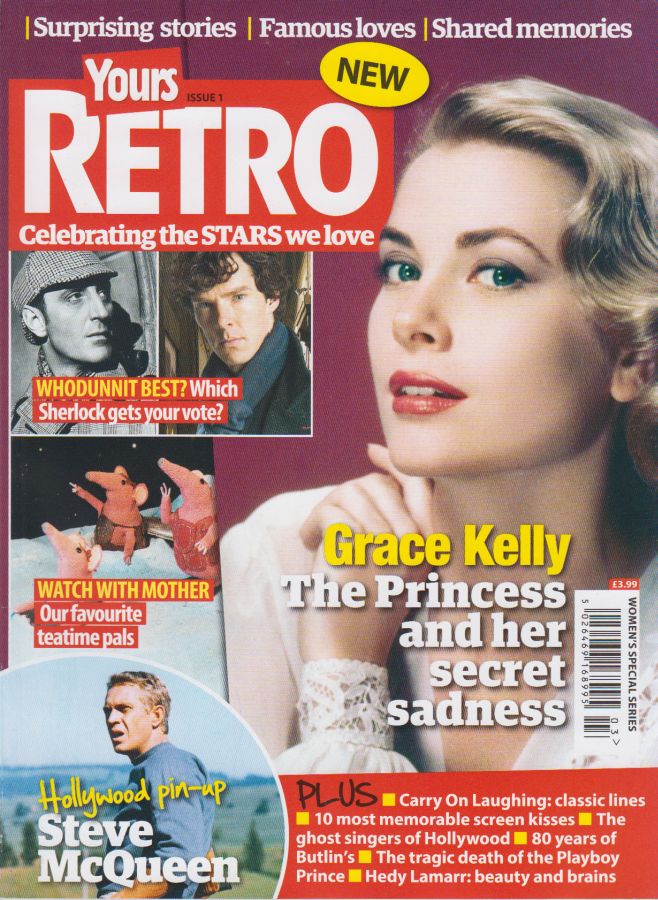 YOURS RETRO magazine side cover Issue 1 1 May 2016