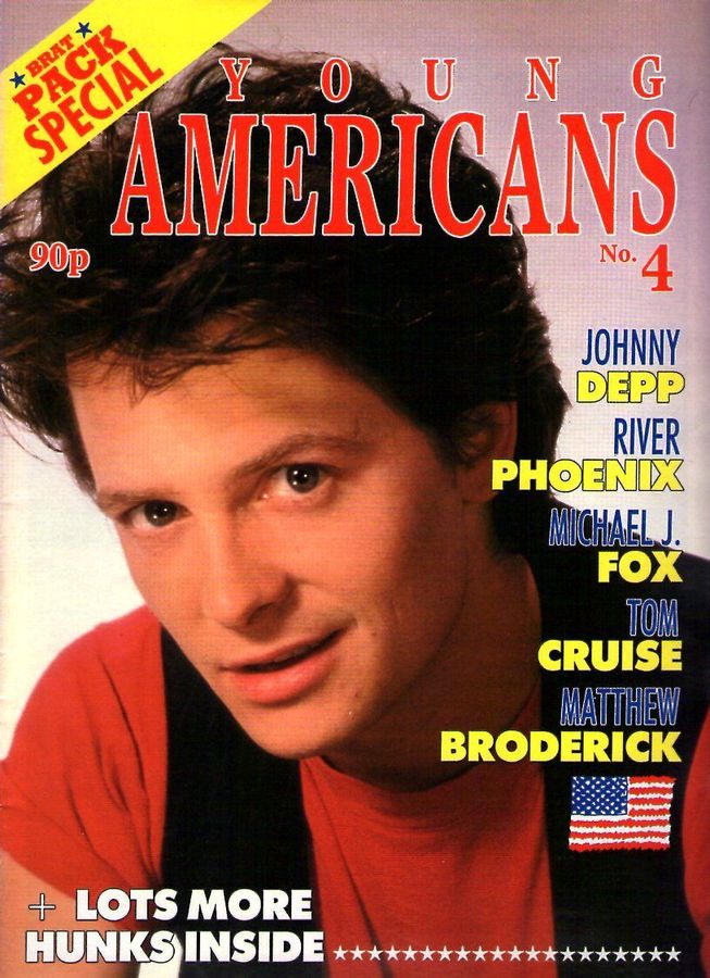 YOUNG AMERICANS magazine side cover Issue 4  1988